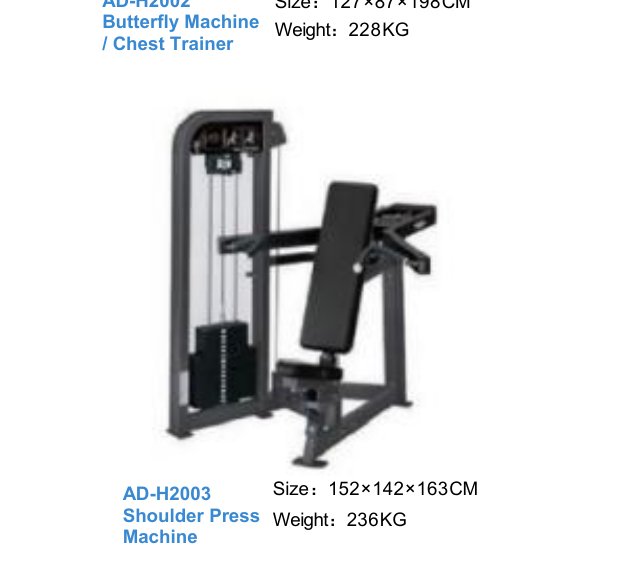 Shoulder Press Machine