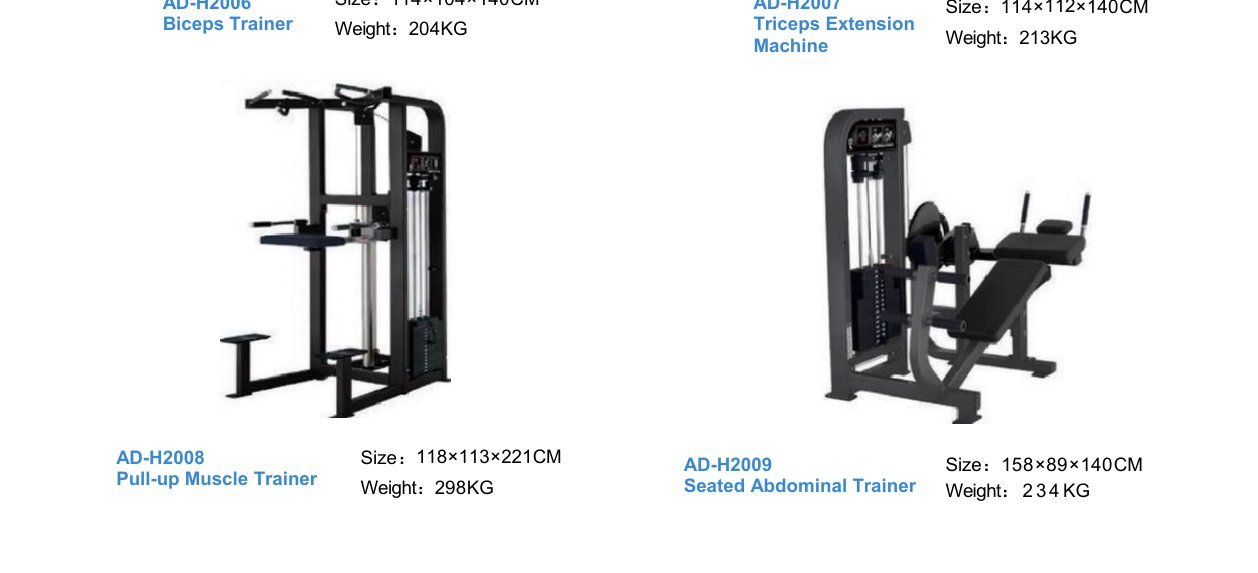 Triceps Extension Machine