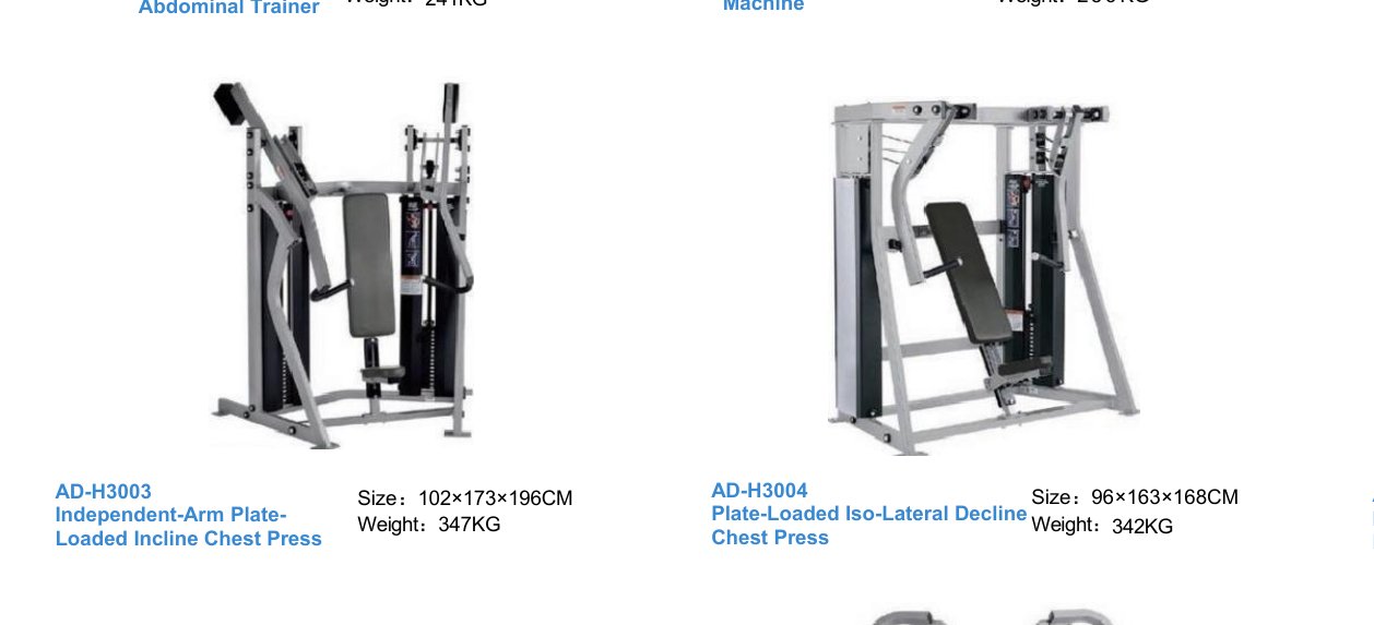 Plate-Loaded HighPull Back Trainer