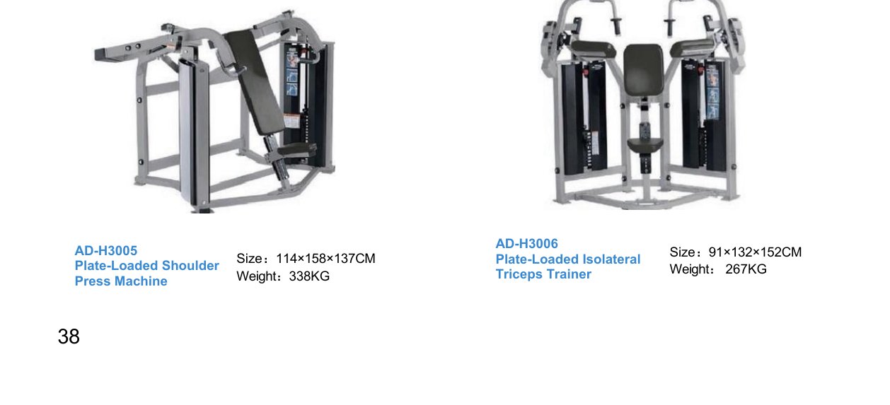 Plate-Loaded Iso-Lateral Chest Press